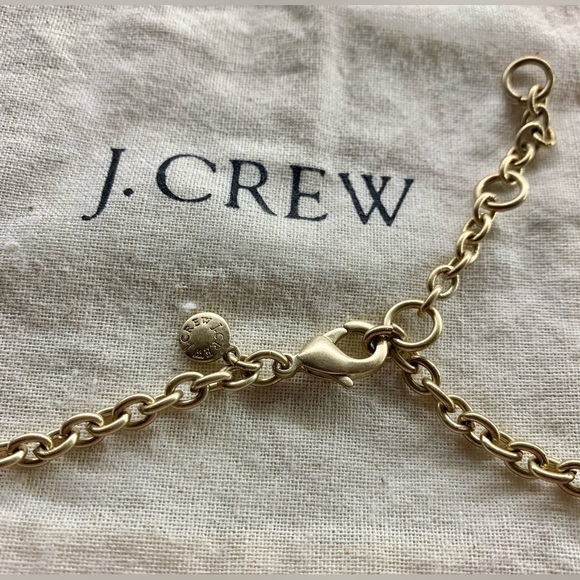 J. Crew Factory Crystal Bouquet Necklace - Picture 9 of 9